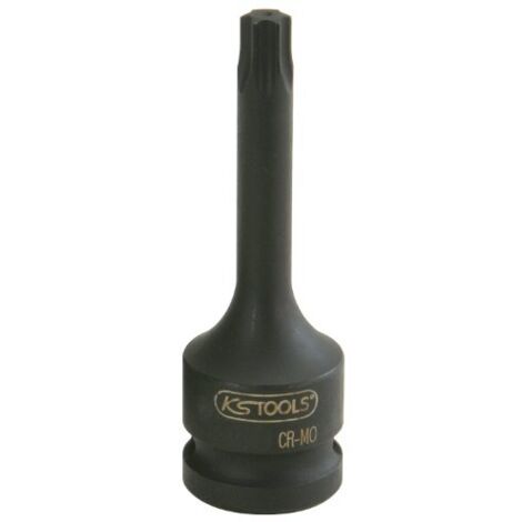 KS Tools 911.0919 Bussola per Avvitatori ad Impulsi per Viti TX, Lunga, T55, 1/2"