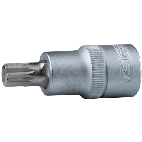 KS Tools 911.1340 1/2'' Bit-Stecknuss XZN, M5, 55 mm