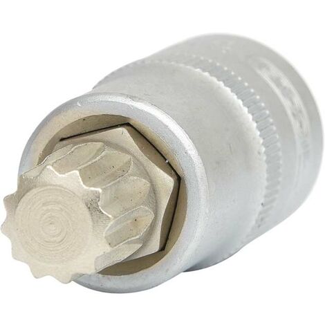 KS Tools 911.1345 1/2'' Bit-Stecknuss XZN, M14, 55 mm