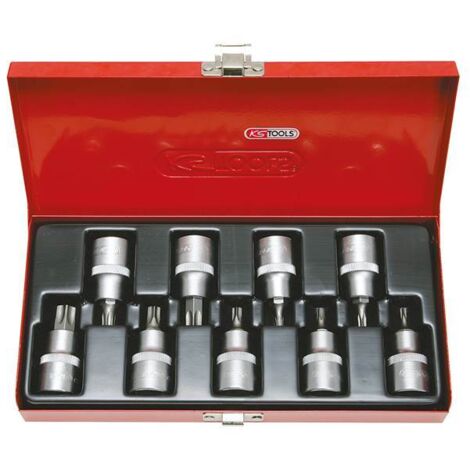 KS-Tools 911.1386 1/2"Bit-Stecknuss-Satz TX m.Bo