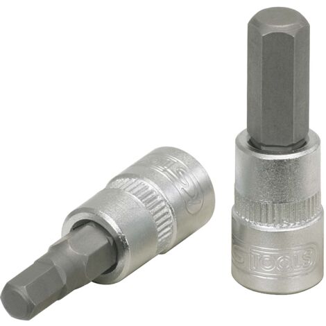 KS Tools 911.1440-E 1/4" Bussola p.viti a esagono incassato,7mm su rimorchio