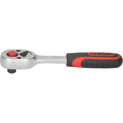 KS Tools 911.1510 Cricchetto con levetta d'inversione 1/4 110 mm
