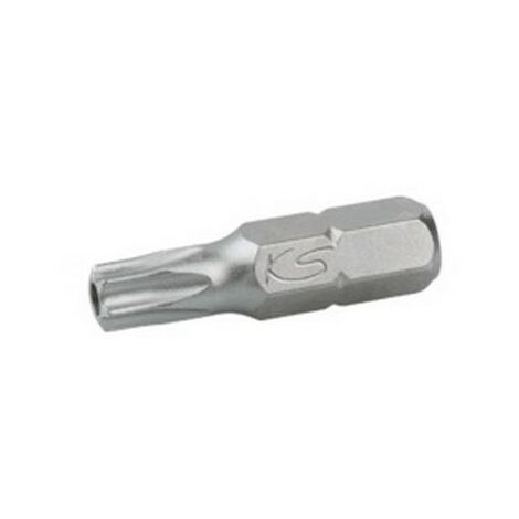 Ks Tools 911.2283 - Boîte de 5 embouts de vissage KS TORX percé 10 - Entraînement 6,35 - longueur 25 mm