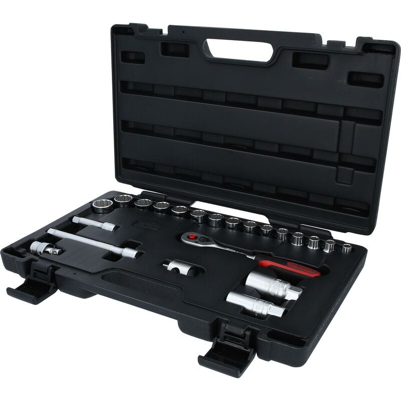 Kstools - 3/8' Jeu de douilles 12 pans, 22 pcs