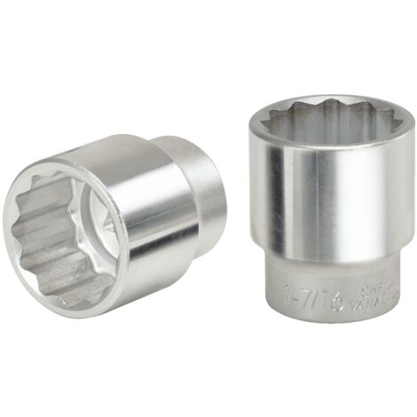 KS Tools 911.4121 Bussola poligonale 3/4", corta, 52 mm