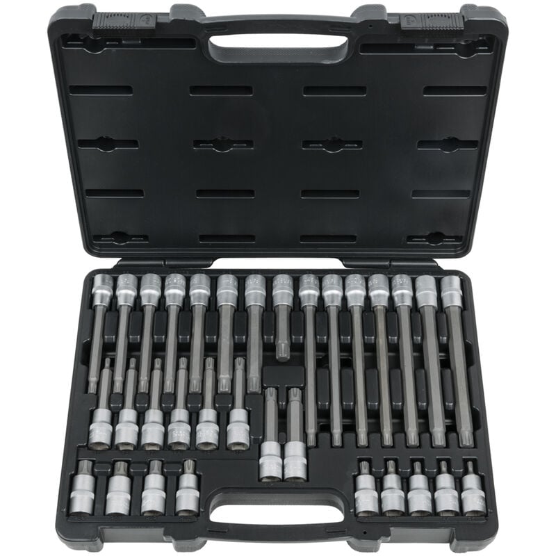 KS Tools - Coffret de 32 douilles tournevis RIBE® 1/2'', M5 à M14 - 911.4530