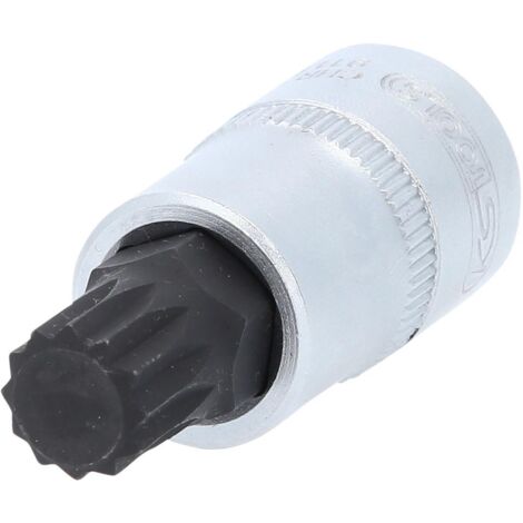 KS-Tools 911.9307 1/2" Bit-Stecknuss XZN, kurz, M1 4