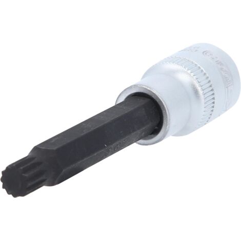 KS-Tools 911.9312 1/2" Bit-Stecknuss XZN, mittel, M9