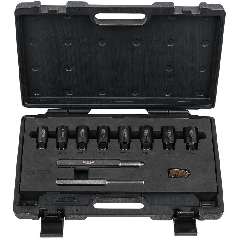 Kstools - Coffret de démontage d'écrous antivol, 10 pièces