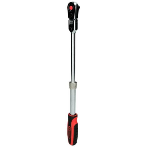 KS Tools 914.3820 3/8" Leva a cricco telescopica CHROME