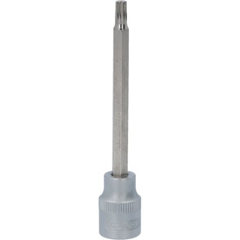 KS-Tools 917.3904 3/8'' Bit-Stecknuss XZN, M5, 100 mm