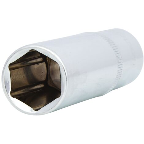 KS Tools 918.1246 1/2'' CHROMEplus Sechskant-Stecknuss, lang, 16mm