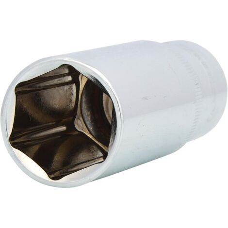 KS Tools 918.1258 CHROMEplus Bussola Esagonale 1/2, Lunga, 21 mm