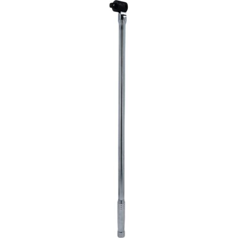 KS Tools 918.1293 CHROMEplus Leva con Attacco Snodato, 800 mm, 1/2"