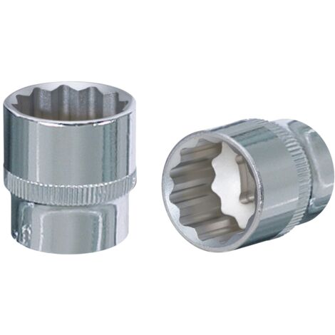KS-Tools 918.1338 1/2" CHROMEplus 12kant-Stecknu , 17mm