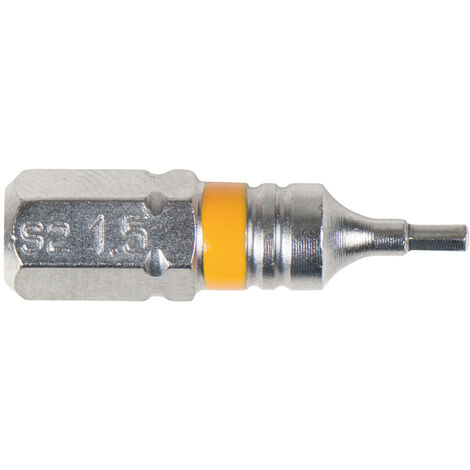 KS Tools 918.3401 Sechskant-Bit   Spezialstahl vernickelt C 6.3 1 St.