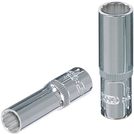 KS-Tools 918.3767 3/8" CHROMEplus 12-kant-Steckn s, lang, 7/8"