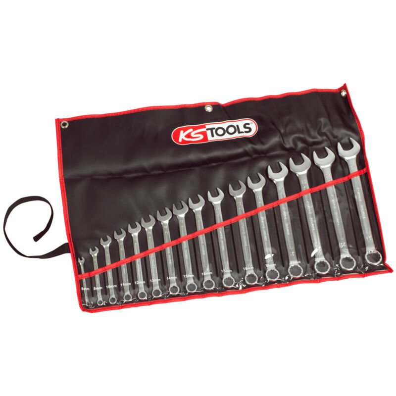 Kstools - Jeu de 21 clés mixtes métriques - en trousse ks tools - 922.0048