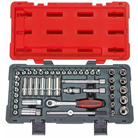 KS TOOLS 922.0646 - Coffret de douilles et accessoires en pouces 3/8 - Gamme Ultimate ...