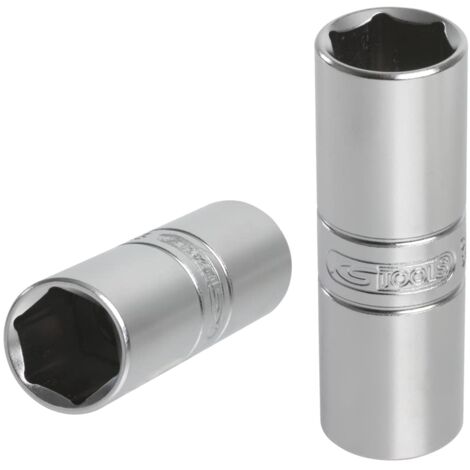 'KS Tools 922.3953 Bussola a candela Ultimate 6 scanalature 3/8 63 mm – 5/8 "