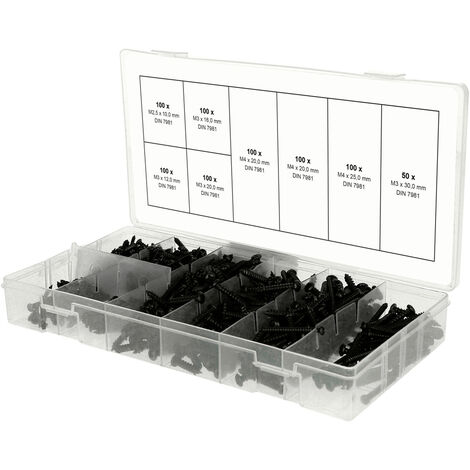 KS Tools 970.0800 9700800 Blechschrauben-Sortiment 1 St.