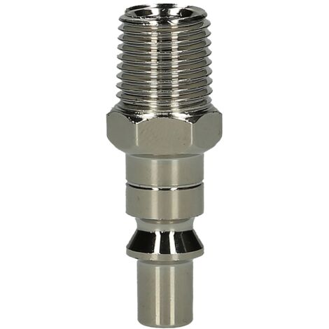 KS-Tools 999.9087 Metall-Stecknippel, 1/4"AG, 44mm