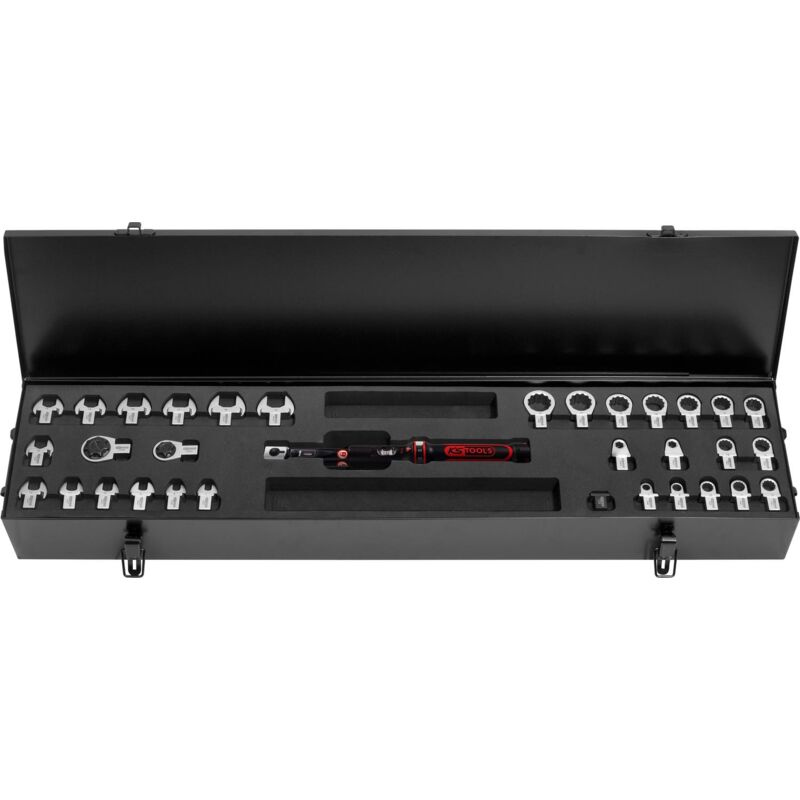 

Kstools - KS TOOLS 9x12 mm Conjunto de herramientas ERGOTORQUE®precision de 5-25 Nm para llave dinamométrica, 33 pzs