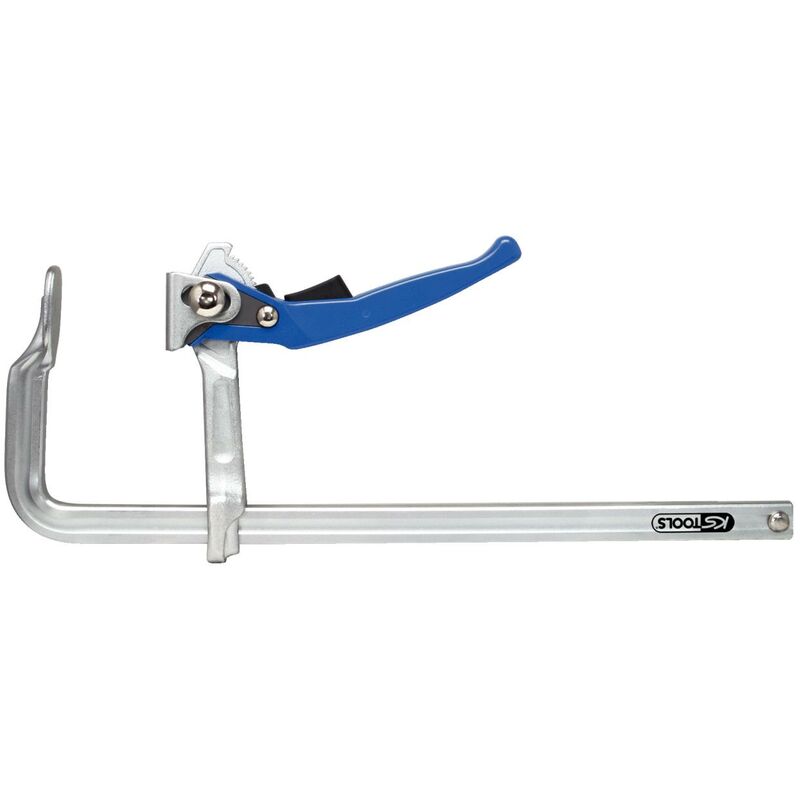 

Kstools - KS TOOLS Sargento con palanca de sujeción rápida íntegramente de acero, 80-160 mm