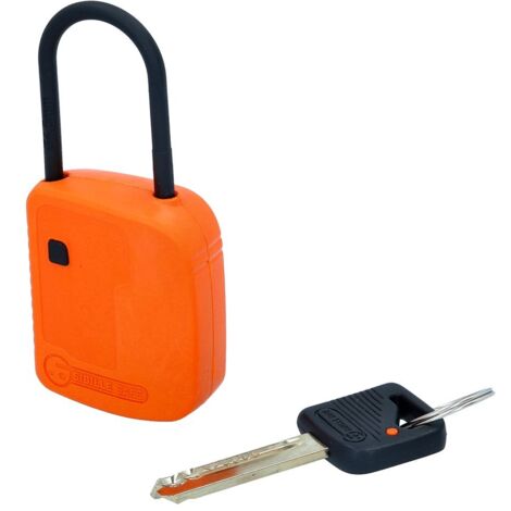KS Tools Absperr-Vorhängeschloss, orange, Verbundmaterial, 38 mm - 117.0220