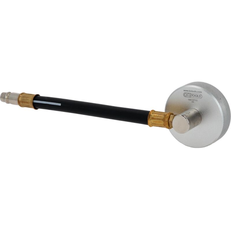 

Kstools - KS TOOLS Adaptador de boquilla de purga E 20 con manguera de conexión móvil para purga de frenos