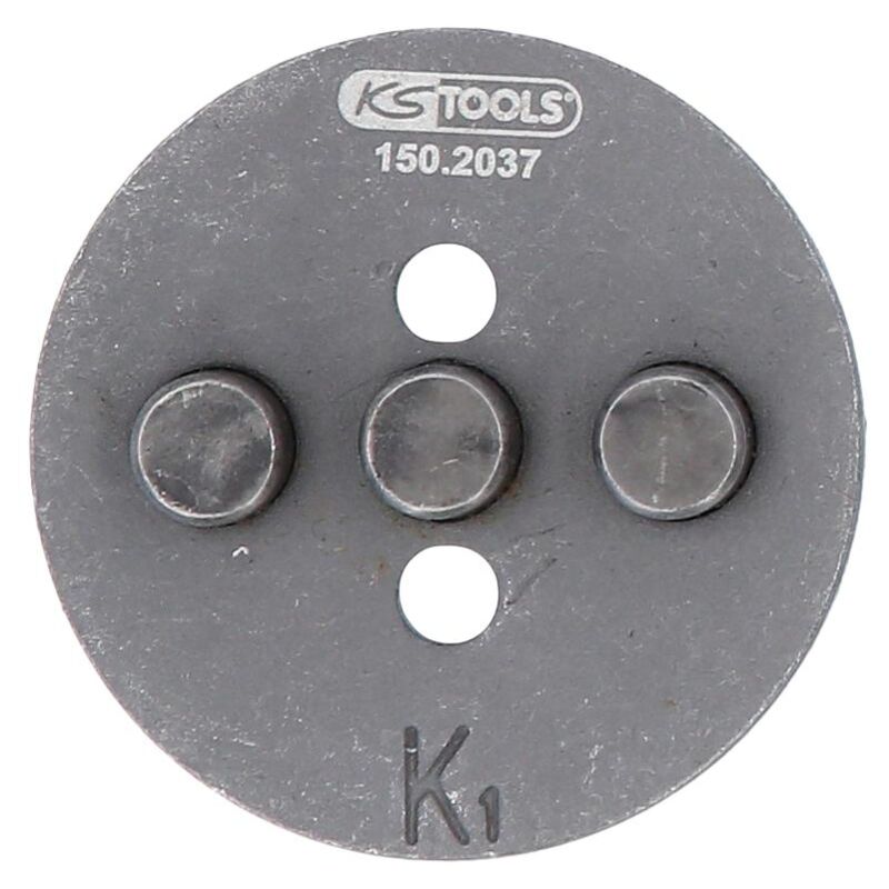 

KS TOOLS Adaptador de herramienta para pistones de freno medida K1, Ø 54 mm