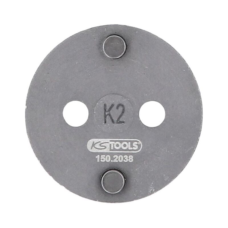

KS TOOLS Adaptador de herramienta para pistones de freno medida K2, Ø 45 mm