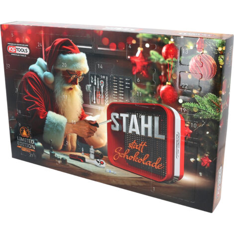 KS Tools Adventskalender 2025 (inkl. Steckschlüssel-Satz 46-tlg.)