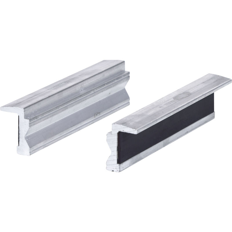 Trapeznutzen 914.0086 KS TOOLS Aluminium-Schraubstock-Schonbacken