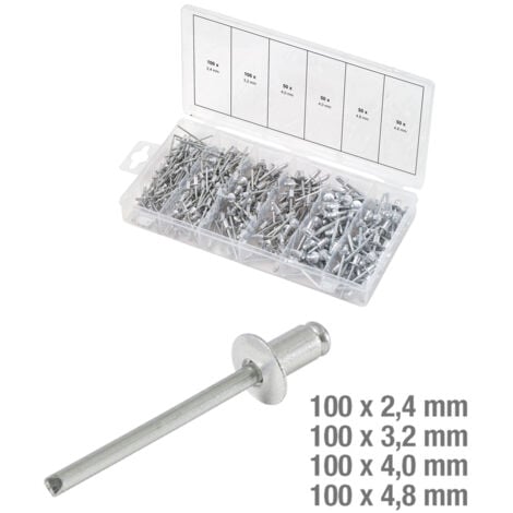 KSTOOLS KS Tools - Assortiment de rivets x400 - 970.0150