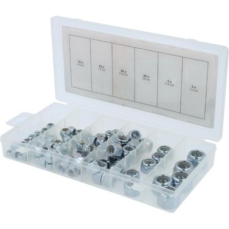 KS Tools  Assortimento dadi  UNF  100 pezzi  autobloccante