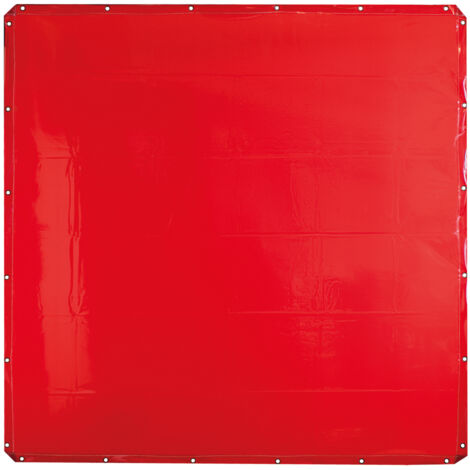 KS Tools - Bâche de soudeur, L. 1740 - rouge - 985.7028