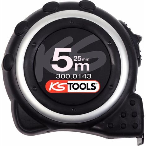KS Tools Bandmaß mit Feststeller, 5m - 300.0143