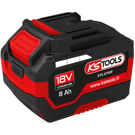 KS Tools - Batterie lithium-ion - batterie 18v - pour outillage électroportatif - 8Ah - 515.4705F