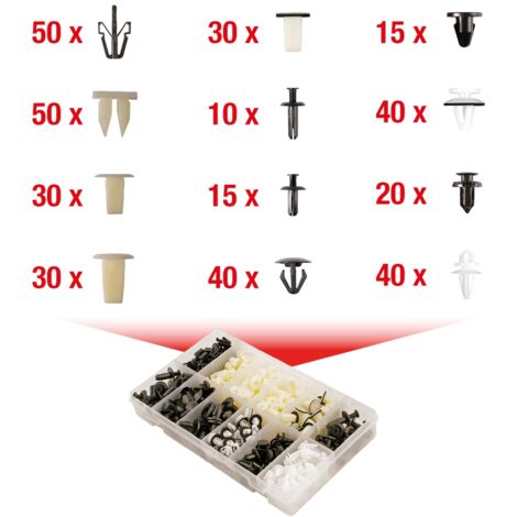 KS Tools Befestigungs-Clip-Satz für Mitsubishi, 370-tlg