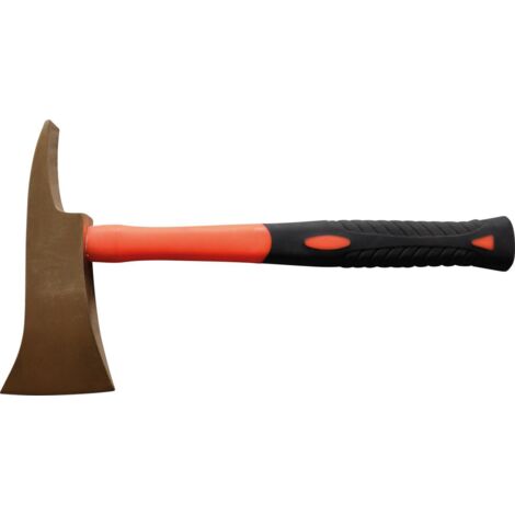 KS Tools BERYLLIUMplus Feuerwehrbeil mit Fiberglasstiel, 400 mm