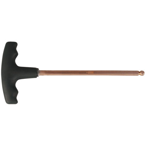 KS Tools BERYLLIUMplus Innensechskant-Winkelstiftschlüssel, 12 mm ,mit Kugelkopf