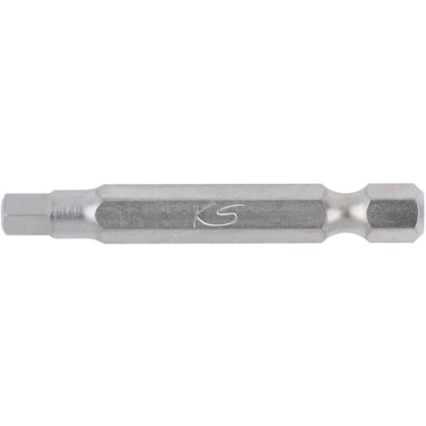 KS Tools - Boîte de 5 embouts de vissage 6 pans, L.50 mm - 1/4'' - 5 mm - 911.2816