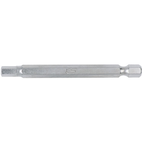 KS Tools - Boîte de 5 embouts de vissage 6 pans, L.75 mm - 1/4'' - 6 mm - 911.7763