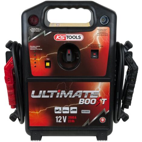KS Tools Booster de batterie 12 V, outil mobile d'aide au démarrage 850 A