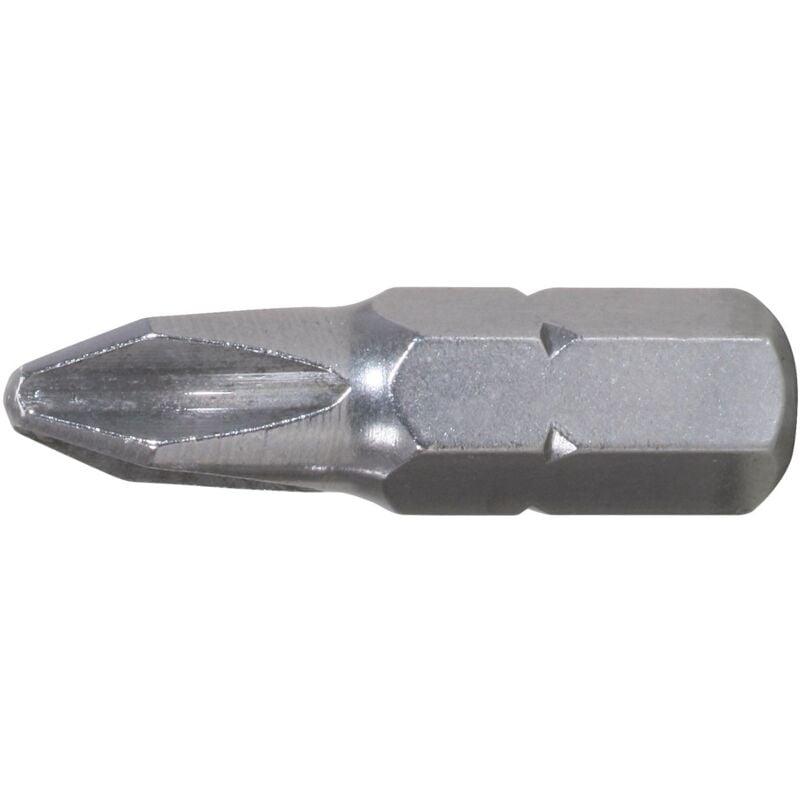

KS TOOLS 1/4' Punta STAINLESS STEEL para tornillos de estrella PH, 25 mm, PH1
