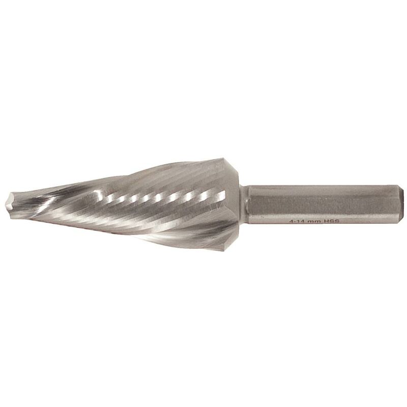 

KS TOOLS HSS Broca cónica para chapa spiralgenutet, Ø5-20 mm