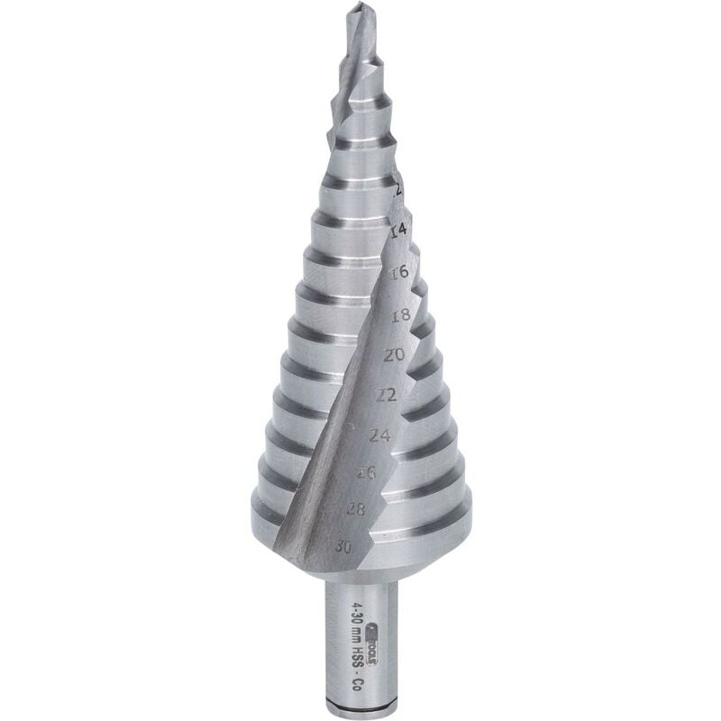 

KS TOOLS Broca escalonada HSS Co 5,Ø 4-30mm, 14 niveles