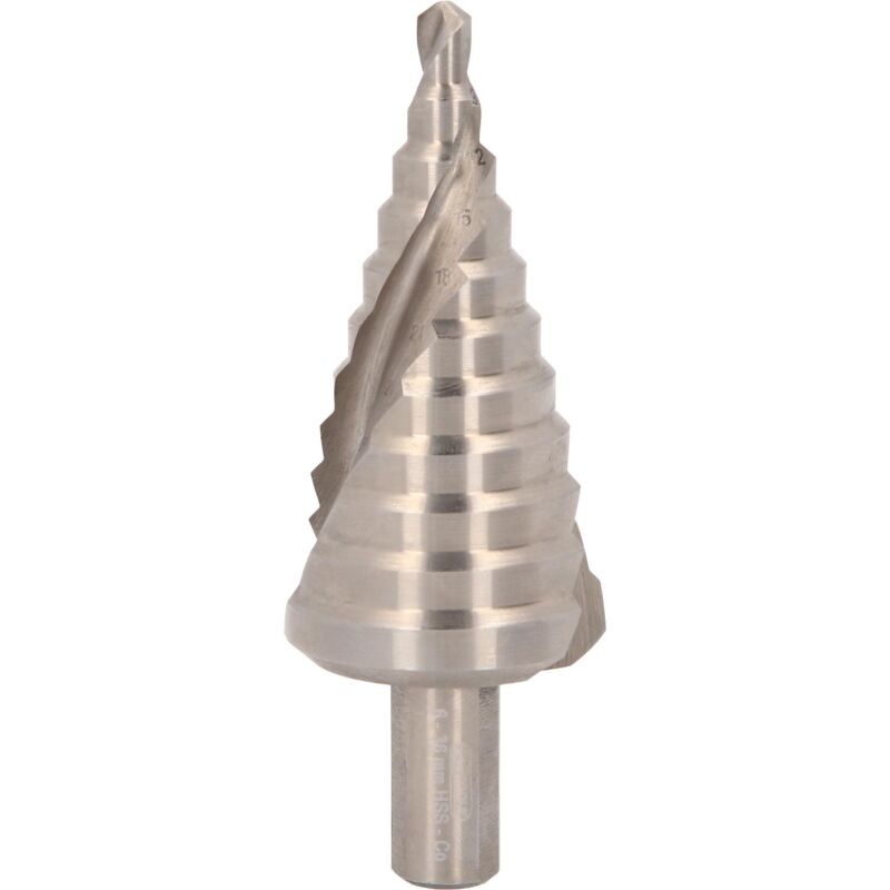 

KS TOOLS Broca escalonada HSS Co 5,Ø 6-36mm, 11 niveles