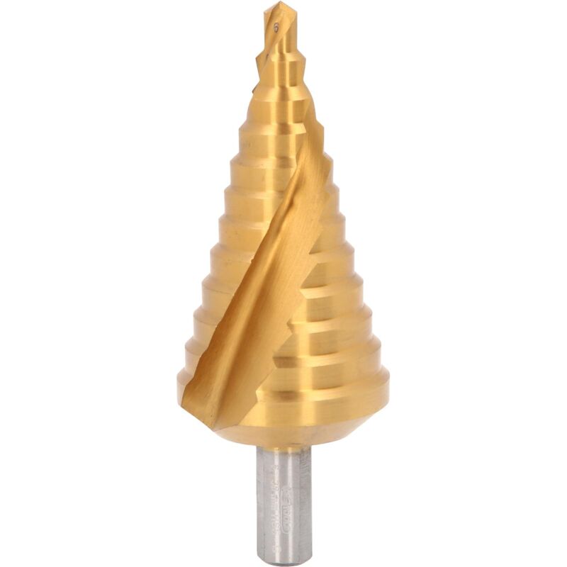 

KS TOOLS Broca escalonada HSS TiN,Ø 6-38mm, 12 niveles
